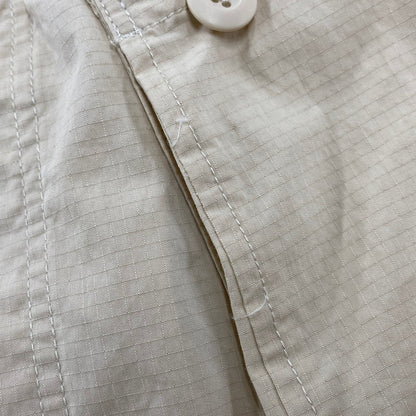 【中古品】【メンズ】 STUSSY ステューシー MILITARY OVERSHIRT ミリタリー オーバーシャツ トップス 142-260424-kh-02-izu サイズ：M カラー：クリーム 万代Net店