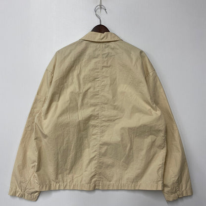 【中古品】【メンズ】 STUSSY ステューシー MILITARY OVERSHIRT ミリタリー オーバーシャツ トップス 142-260424-kh-02-izu サイズ：M カラー：クリーム 万代Net店