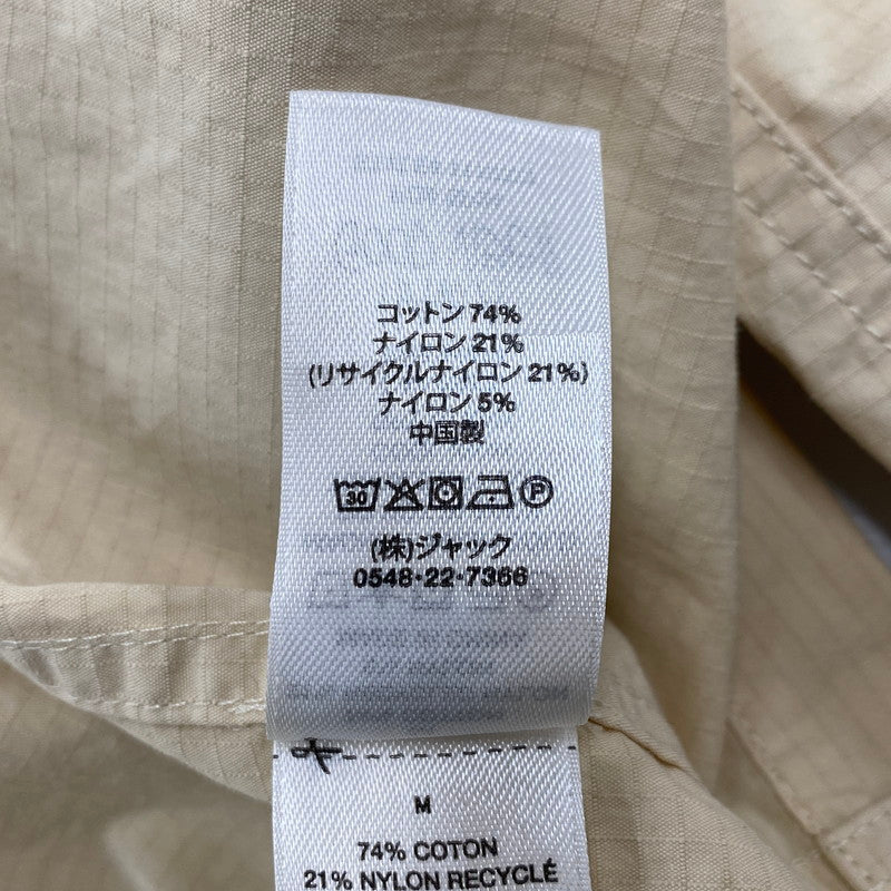 【中古品】【メンズ】 STUSSY ステューシー MILITARY OVERSHIRT ミリタリー オーバーシャツ トップス 142-260424-kh-02-izu サイズ：M カラー：クリーム 万代Net店