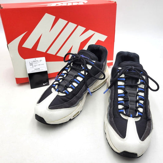 【現状渡し品】【メンズ】 NIKE ナイキ AIR MAX 95 DH4754-001 エア マックス 95 スニーカー シューズ 靴 160-260204-as-07-izu サイズ：26.5cm カラー：BLACK/MEDIUM BLUE-ANTHRACITE 万代Net店
