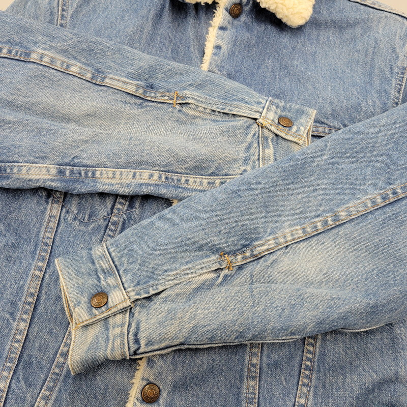 【中古品】【メンズ】 70605-0213 70’S USA製 SHERPA LINED TRUCKER JACKET シェルパ ラインド トラッカー ジャケット アウター 146-260205-yn-03-izu サイズ：36 カラー：インディゴ 万代Net店