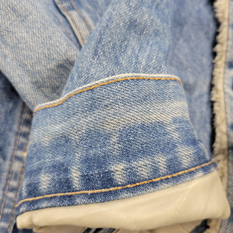 【中古品】【メンズ】 70605-0213 70’S USA製 SHERPA LINED TRUCKER JACKET シェルパ ラインド トラッカー ジャケット アウター 146-260205-yn-03-izu サイズ：36 カラー：インディゴ 万代Net店