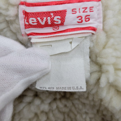 【中古品】【メンズ】 70605-0213 70’S USA製 SHERPA LINED TRUCKER JACKET シェルパ ラインド トラッカー ジャケット アウター 146-260205-yn-03-izu サイズ：36 カラー：インディゴ 万代Net店