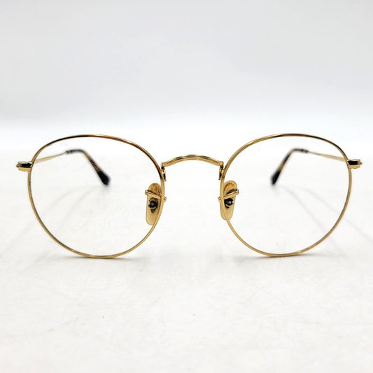 【現状渡し品】【メンズ/レディース】 RB3447V SUNGLASSES サングラス メガネ 眼鏡 203-260207-cs-02-izu サイズ：50□21-145 カラー：ゴールド×クリア 万代Net店