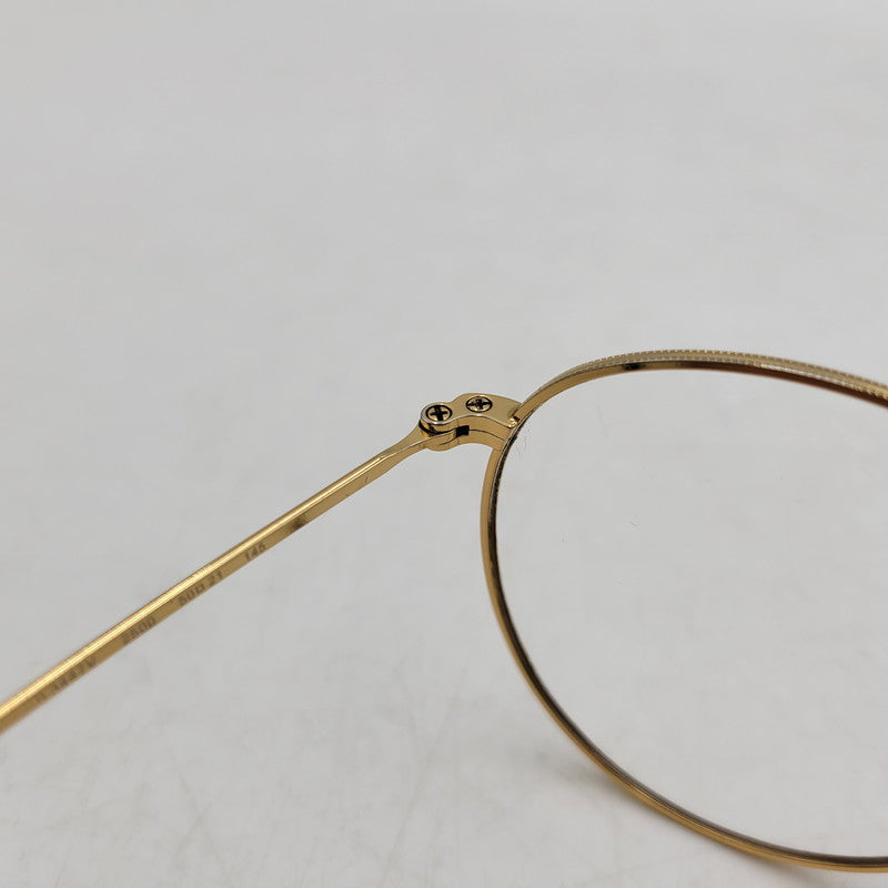 【現状渡し品】【メンズ/レディース】 RB3447V SUNGLASSES サングラス メガネ 眼鏡 203-260207-cs-02-izu サイズ：50□21-145 カラー：ゴールド×クリア 万代Net店