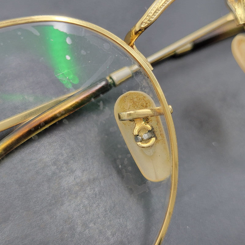 【現状渡し品】【メンズ/レディース】 RB3447V SUNGLASSES サングラス メガネ 眼鏡 203-260207-cs-02-izu サイズ：50□21-145 カラー：ゴールド×クリア 万代Net店