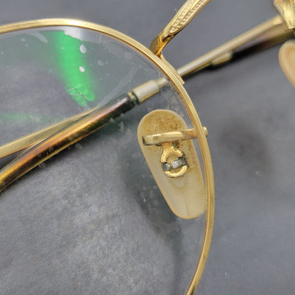 【現状渡し品】【メンズ/レディース】 RB3447V SUNGLASSES サングラス メガネ 眼鏡 203-260207-cs-02-izu サイズ：50□21-145 カラー：ゴールド×クリア 万代Net店