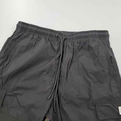 【中古品】【メンズ】 PRO CLUB プロクラブ NYLON CARGO PANTS ナイロン カーゴ パンツ ボトムス ズボン 158-260207-cs-15-izu サイズ：M カラー：ブラック 万代Net店