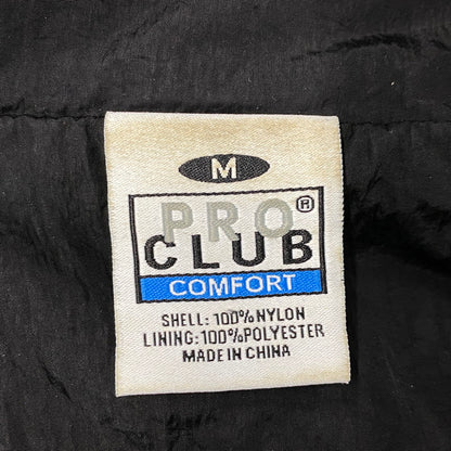 【中古品】【メンズ】 PRO CLUB プロクラブ NYLON ANORAK PULLOVER JACKET ナイロン アノラック プルオーバー ジャケット アウター 147-260208-as-03-izu サイズ：M カラー：ブラック 万代Net店