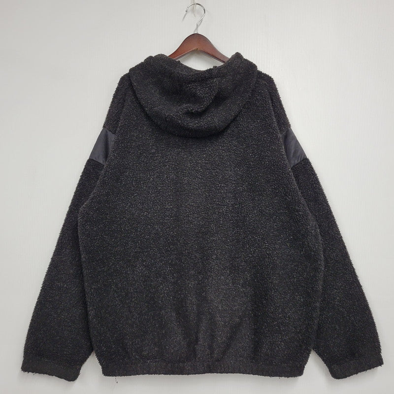 【中古品】【メンズ】 KARL KANI カールカナイ BOA PULLOVER PARKA ボア プルオーバー パーカー トップス 長袖 146-260207-cs-17-izu サイズ：XL カラー：ブラック 万代Net店