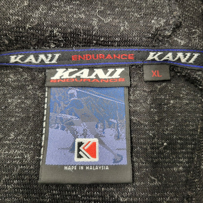 【中古品】【メンズ】 KARL KANI カールカナイ BOA PULLOVER PARKA ボア プルオーバー パーカー トップス 長袖 146-260207-cs-17-izu サイズ：XL カラー：ブラック 万代Net店