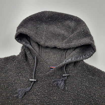 【中古品】【メンズ】 KARL KANI カールカナイ BOA PULLOVER PARKA ボア プルオーバー パーカー トップス 長袖 146-260207-cs-17-izu サイズ：XL カラー：ブラック 万代Net店