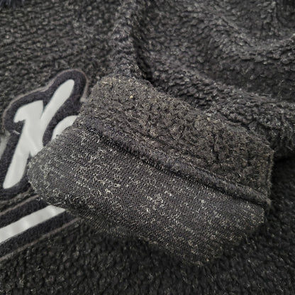 【中古品】【メンズ】 KARL KANI カールカナイ BOA PULLOVER PARKA ボア プルオーバー パーカー トップス 長袖 146-260207-cs-17-izu サイズ：XL カラー：ブラック 万代Net店