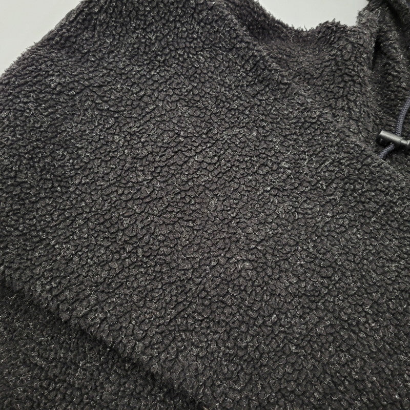 【中古品】【メンズ】 KARL KANI カールカナイ BOA PULLOVER PARKA ボア プルオーバー パーカー トップス 長袖 146-260207-cs-17-izu サイズ：XL カラー：ブラック 万代Net店