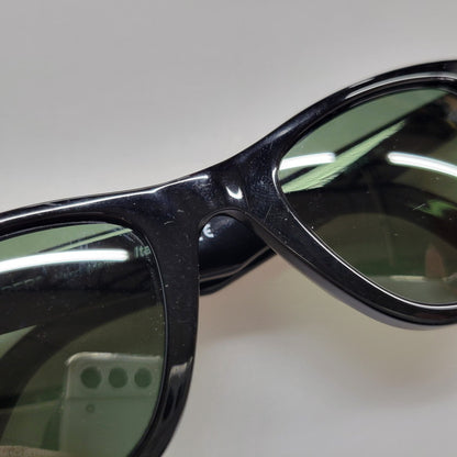 【中古品】【メンズ/レディース】 Ray-Ban レイバン RB2140 ORIGINAL WAYFARER CLASSIC SUNGLASSES オリジナル ウェイファーラー クラシック サングラス 203-260207-cs-01-izu サイズ：50□22 カラー：ブラック×グリーン 万代Net店