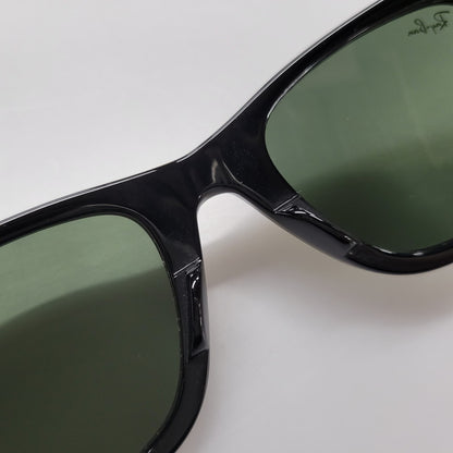 【中古品】【メンズ/レディース】 Ray-Ban レイバン RB2140 ORIGINAL WAYFARER CLASSIC SUNGLASSES オリジナル ウェイファーラー クラシック サングラス 203-260207-cs-01-izu サイズ：50□22 カラー：ブラック×グリーン 万代Net店