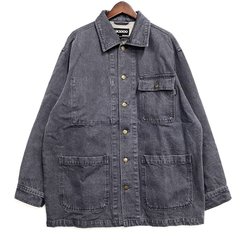 【中古品】【メンズ】 GX1000 ジーエックス1000 CHORE COAT JACKET チョアコートジャケット アウター 142-260208-as-04-izu サイズ：XL カラー：グレー系 万代Net店