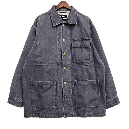 【中古品】【メンズ】 GX1000 ジーエックス1000 CHORE COAT JACKET チョアコートジャケット アウター 142-260208-as-04-izu サイズ：XL カラー：グレー系 万代Net店