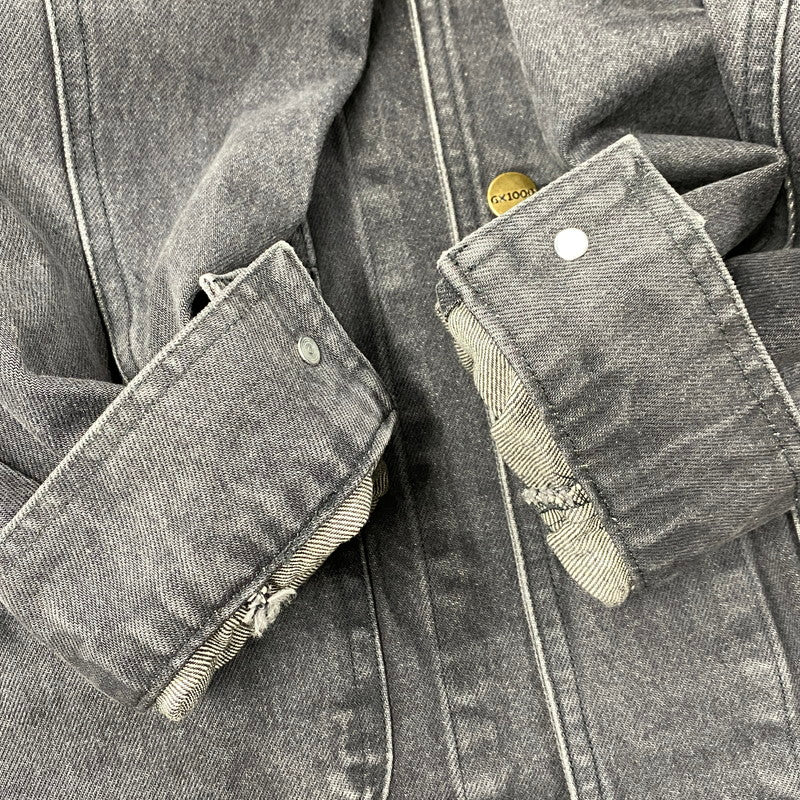 【中古品】【メンズ】 GX1000 ジーエックス1000 CHORE COAT JACKET チョアコートジャケット アウター 142-260208-as-04-izu サイズ：XL カラー：グレー系 万代Net店