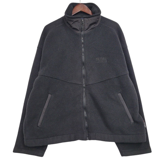 【中古品】【メンズ】 Eddie Bauer エディー・バウアー EBTEK イービーテック FLEECE JACKET フリースジャケット USA製 アウター 146-260204-as-02-izu サイズ：M カラー：ブラック 万代Net店