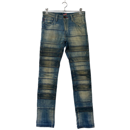 【現状渡し品】【メンズ】 LYRIC リリック G0851FP 208 DENIM PANTS デニムパンツ 158-260204-tt-10-izu サイズ：M カラー：インディゴ 万代Net店