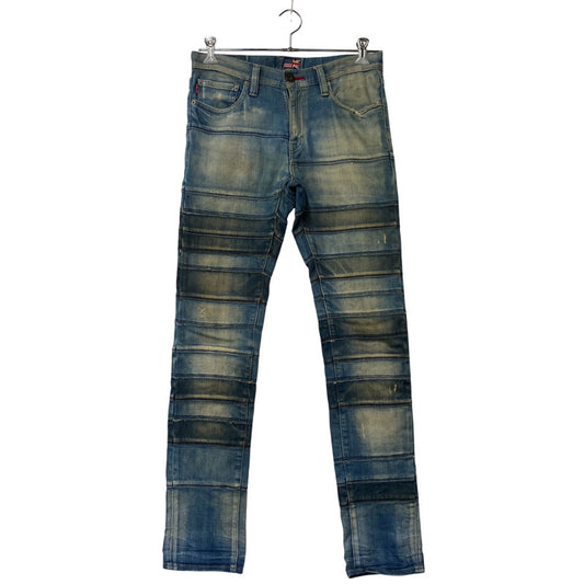 【現状渡し品】【メンズ】 LYRIC リリック G0851FP 208 DENIM PANTS デニムパンツ 158-260204-tt-10-izu サイズ：M カラー：インディゴ 万代Net店