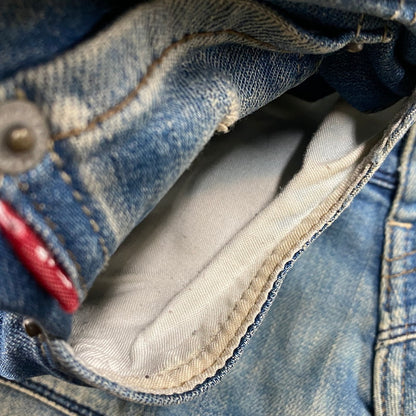 【現状渡し品】【メンズ】 LYRIC リリック G0851FP 208 DENIM PANTS デニムパンツ 158-260204-tt-10-izu サイズ：M カラー：インディゴ 万代Net店