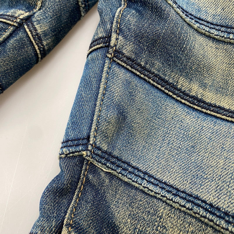 【現状渡し品】【メンズ】 LYRIC リリック G0851FP 208 DENIM PANTS デニムパンツ 158-260204-tt-10-izu サイズ：M カラー：インディゴ 万代Net店
