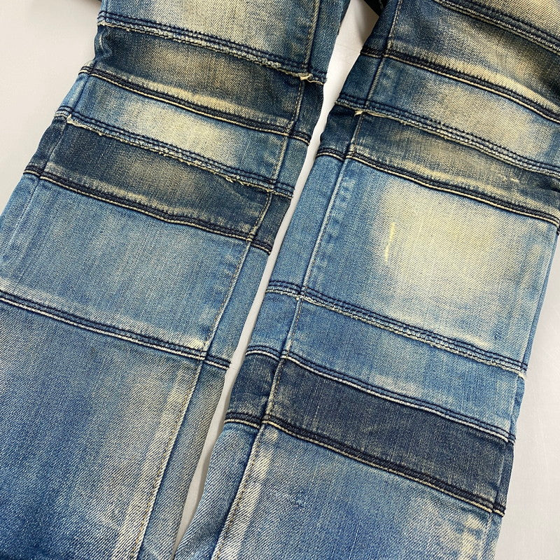 【現状渡し品】【メンズ】 LYRIC リリック G0851FP 208 DENIM PANTS デニムパンツ 158-260204-tt-10-izu サイズ：M カラー：インディゴ 万代Net店