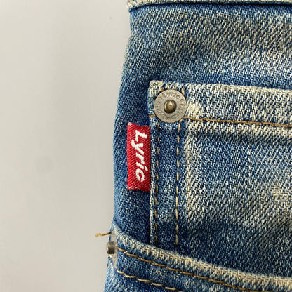 【現状渡し品】【メンズ】 LYRIC リリック G0851FP 208 DENIM PANTS デニムパンツ 158-260204-tt-10-izu サイズ：M カラー：インディゴ 万代Net店