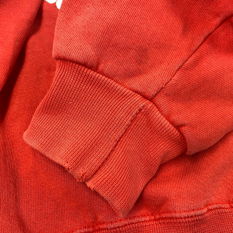 【中古品】【メンズ】 RUSSELL ATHLETIC ラッセル アスレチック 90’S USA製 ESKIMO JOE'S V GAZETTE SWEAT SHIRT エスキモー ジョーズ ブイ ガゼット スウェット シャツ トップス 長袖 146-260207-cs-22-izu サイズ：L カラー：レッド 万代Net店