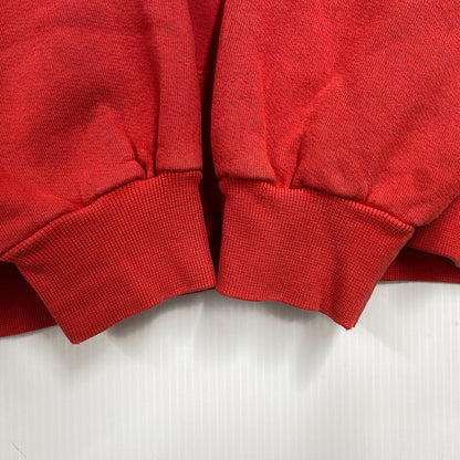 【中古品】【メンズ】 RUSSELL ATHLETIC ラッセル アスレチック 90’S USA製 ESKIMO JOE'S V GAZETTE SWEAT SHIRT エスキモー ジョーズ ブイ ガゼット スウェット シャツ トップス 長袖 146-260207-cs-22-izu サイズ：L カラー：レッド 万代Net店