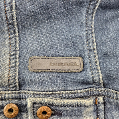 【現状渡し品】【メンズ】 ELSHAR.NE DENIM JACKET デニムジャケット アウター 141-260208-as-10-izu サイズ：S カラー：インディゴ 万代Net店