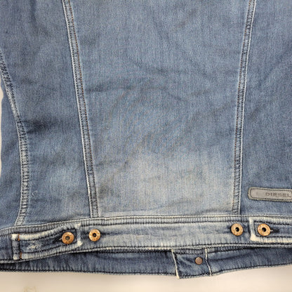 【現状渡し品】【メンズ】 ELSHAR.NE DENIM JACKET デニムジャケット アウター 141-260208-as-10-izu サイズ：S カラー：インディゴ 万代Net店