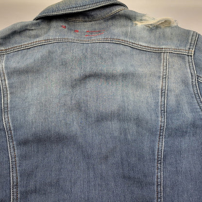 【現状渡し品】【メンズ】 ELSHAR.NE DENIM JACKET デニムジャケット アウター 141-260208-as-10-izu サイズ：S カラー：インディゴ 万代Net店