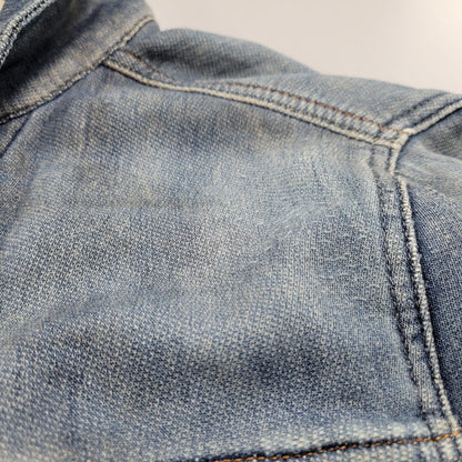 【現状渡し品】【メンズ】 ELSHAR.NE DENIM JACKET デニムジャケット アウター 141-260208-as-10-izu サイズ：S カラー：インディゴ 万代Net店