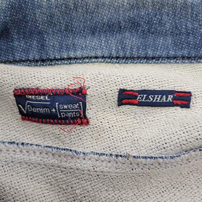 【現状渡し品】【メンズ】 ELSHAR.NE DENIM JACKET デニムジャケット アウター 141-260208-as-10-izu サイズ：S カラー：インディゴ 万代Net店