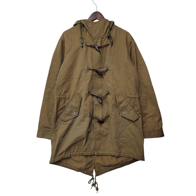 【現状渡し品】【メンズ】 DUFFEL MODS COAT F2303 ダッフル モッズコート アウター 141-260208-as-07-izu サイズ：XL カラー：ブラウン 万代Net店