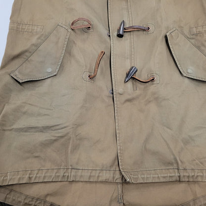 【現状渡し品】【メンズ】 DUFFEL MODS COAT F2303 ダッフル モッズコート アウター 141-260208-as-07-izu サイズ：XL カラー：ブラウン 万代Net店