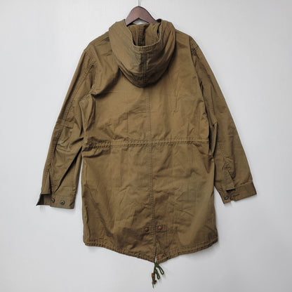 【現状渡し品】【メンズ】 DUFFEL MODS COAT F2303 ダッフル モッズコート アウター 141-260208-as-07-izu サイズ：XL カラー：ブラウン 万代Net店
