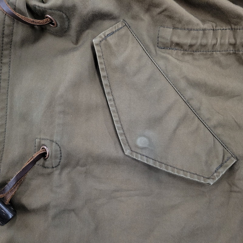 【現状渡し品】【メンズ】 DUFFEL MODS COAT F2303 ダッフル モッズコート アウター 141-260208-as-07-izu サイズ：XL カラー：ブラウン 万代Net店