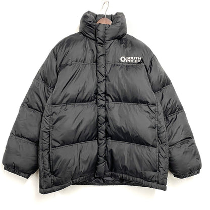 【中古品】【メンズ】 SOUTH POLE サウスポール DOWN JACKET ダウンジャケット アウター 146-260208-as-05-izu サイズ：L カラー：ブラック 万代Net店