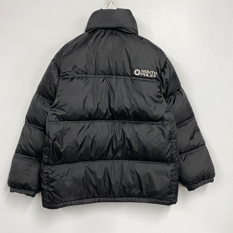 【中古品】【メンズ】 SOUTH POLE サウスポール DOWN JACKET ダウンジャケット アウター 146-260208-as-05-izu サイズ：L カラー：ブラック 万代Net店