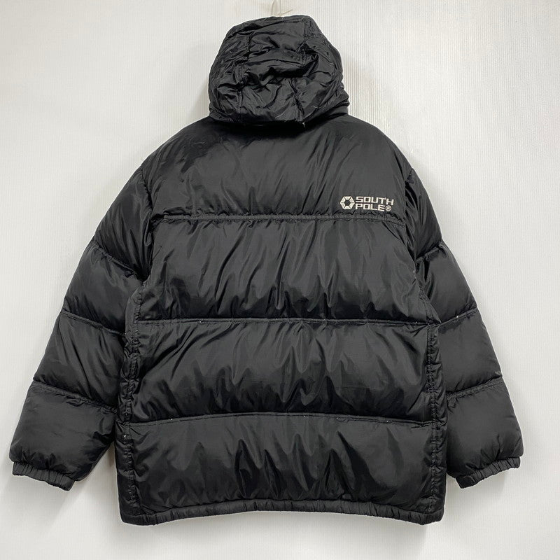【中古品】【メンズ】 SOUTH POLE サウスポール DOWN JACKET ダウンジャケット アウター 146-260208-as-05-izu サイズ：L カラー：ブラック 万代Net店
