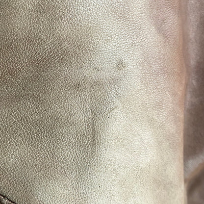 【現状渡し品】【メンズ】 TIME＆TIDE タイム アンド タイド 韓国製 LEATHER DOWN JACKET レザー ダウン ジャケット アウター 146-260205-ya-07-izu サイズ：L カラー：ブラウン 万代Net店