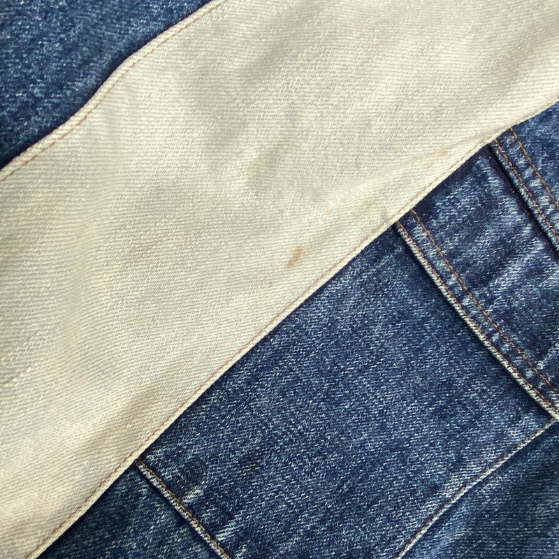 【中古品】【メンズ】 MINDSEEKER マインドシーカー MS-19SS-03 19SS DOCKING DENIM JACKET ドッキング デニム ジャケット アウター 142-260205-ya-03-izu サイズ：L カラー：インディゴ 万代Net店