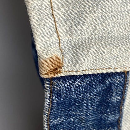 【中古品】【メンズ】 MINDSEEKER マインドシーカー MS-19SS-03 19SS DOCKING DENIM JACKET ドッキング デニム ジャケット アウター 142-260205-ya-03-izu サイズ：L カラー：インディゴ 万代Net店