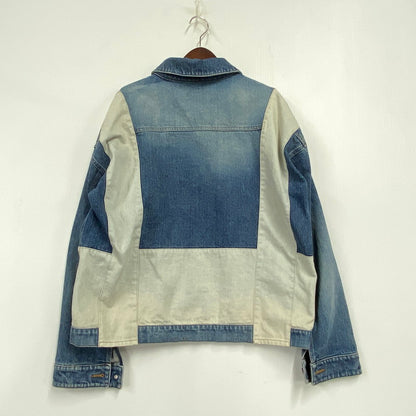 【中古品】【メンズ】 MINDSEEKER マインドシーカー MS-19SS-03 19SS DOCKING DENIM JACKET ドッキング デニム ジャケット アウター 142-260205-ya-03-izu サイズ：L カラー：インディゴ 万代Net店