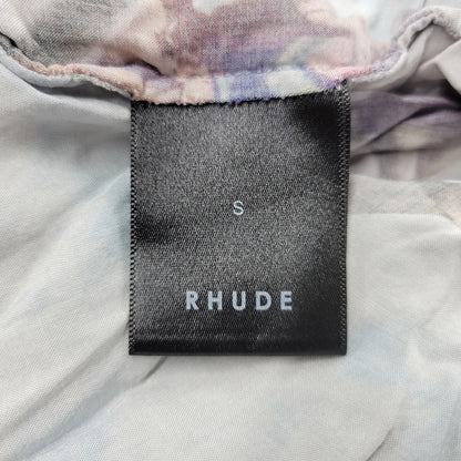 【中古品】【メンズ】 RHUDE ルード BLUE SHARK HAWAIIAN S/S SHIRT ハワイアン ショートスリーブ シャツ 半袖 トップス 142-260208-as-18-izu サイズ：S カラー：ブルー系 万代Net店