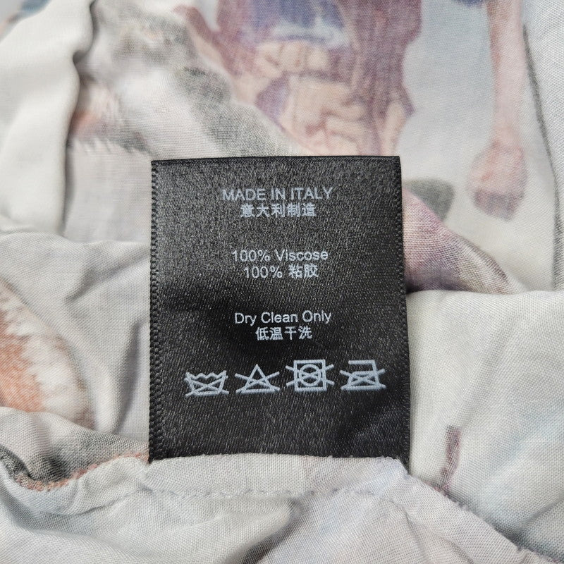 【中古品】【メンズ】 RHUDE ルード BLUE SHARK HAWAIIAN S/S SHIRT ハワイアン ショートスリーブ シャツ 半袖 トップス 142-260208-as-18-izu サイズ：S カラー：ブルー系 万代Net店
